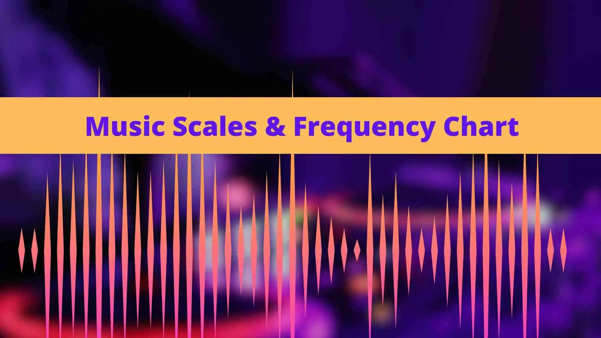 Music Frequency Chart